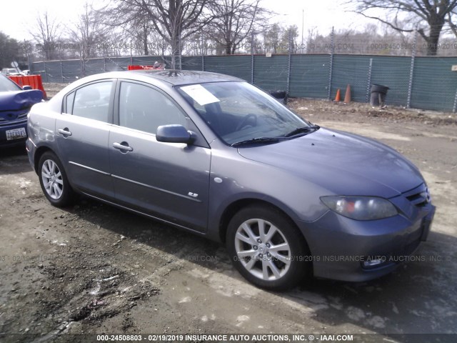 JM1BK323171684329 - 2007 MAZDA 3 S GRAY photo 1