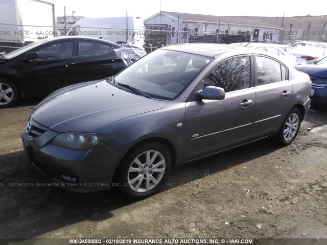 JM1BK323171684329 - 2007 MAZDA 3 S GRAY photo 2