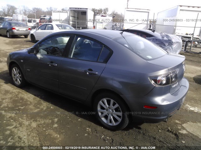 JM1BK323171684329 - 2007 MAZDA 3 S GRAY photo 3