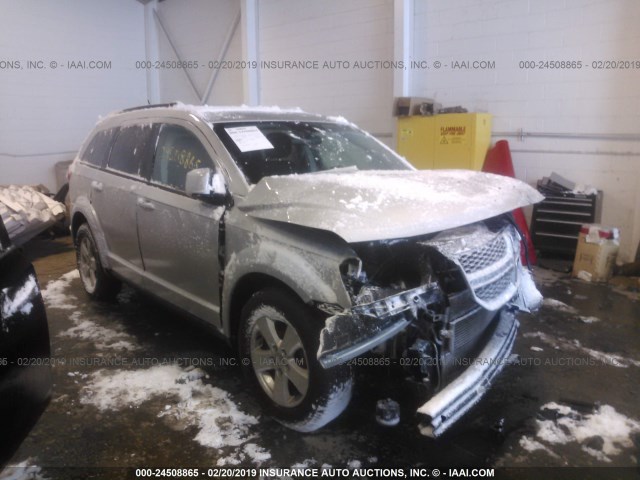 3C4PDCBG6CT322468 - 2012 DODGE JOURNEY SXT SILVER photo 1