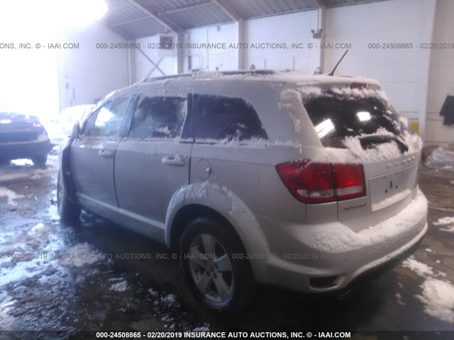 3C4PDCBG6CT322468 - 2012 DODGE JOURNEY SXT SILVER photo 3