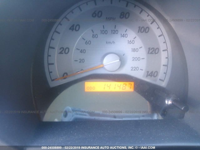 JTKDE177750045786 - 2005 TOYOTA SCION TC BLACK photo 7