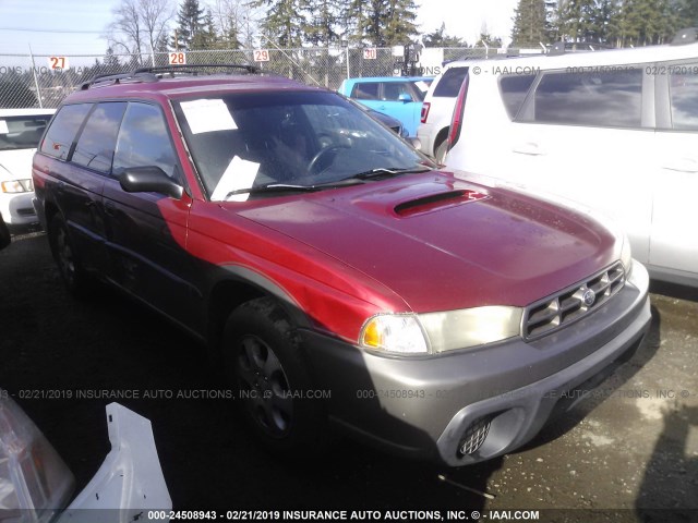 4S3BG6855W7601282 - 1998 SUBARU LEGACY 30TH ANN OUTBACK/LTD/SPT RED photo 1