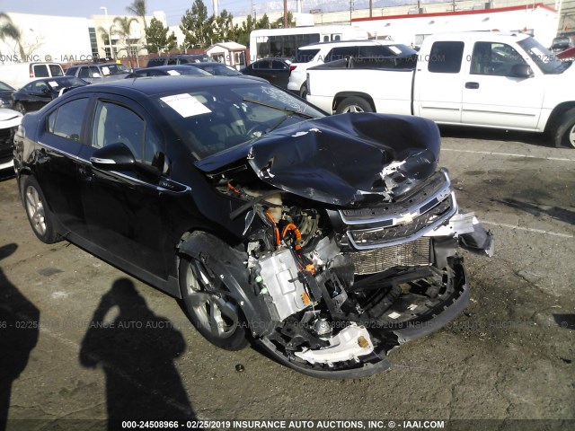 1G1RH6E43EU165970 - 2014 CHEVROLET VOLT BLACK photo 1