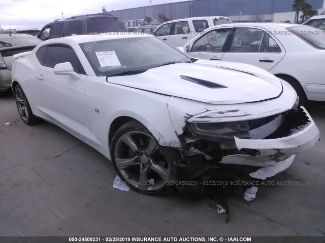 1G1FF1R71H0215292 - 2017 CHEVROLET CAMARO SS WHITE photo 1