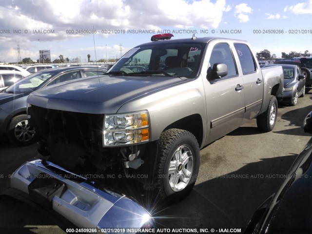 3GCPCREA0DG277776 - 2013 CHEVROLET SILVERADO C1500  LS SILVER photo 2