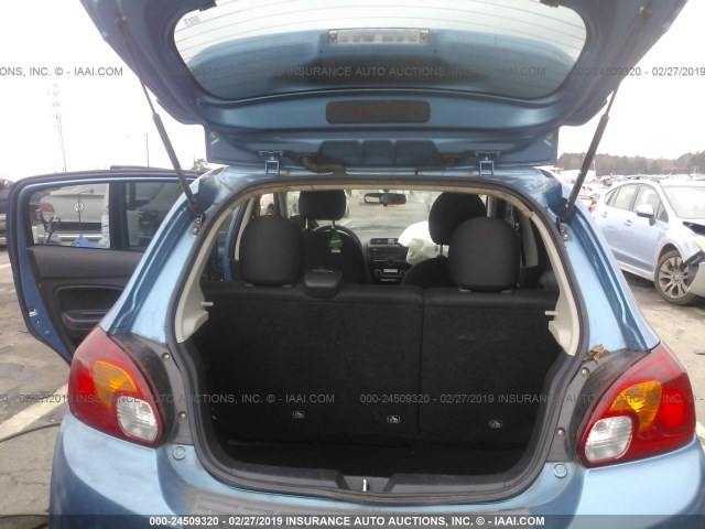 ML32A3HJ0EH026162 - 2014 MITSUBISHI MIRAGE DE BLUE photo 6