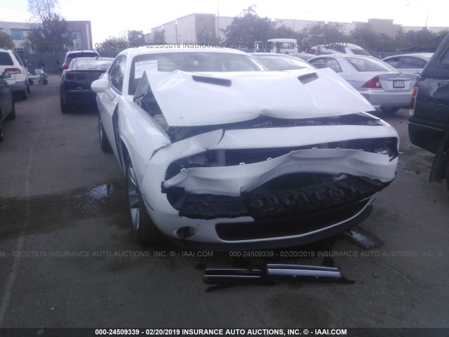 2C3CDZAG7FH839783 - 2015 DODGE CHALLENGER SXT WHITE photo 6