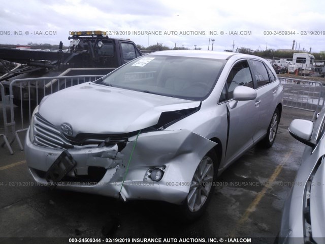 4T3ZE11A09U014964 - 2009 TOYOTA VENZA SILVER photo 2