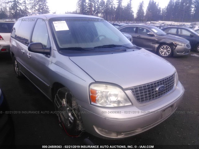 2FMZA52216BA62364 - 2006 FORD FREESTAR SEL SILVER photo 1