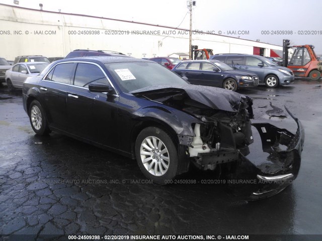 2C3CCAAG3EH335704 - 2014 CHRYSLER 300 BLACK photo 1