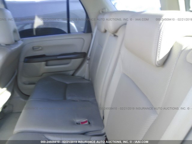 JHLRD78925C054044 - 2005 HONDA CR-V SE/EX WHITE photo 8