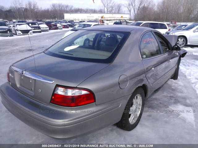 1MEFM55S15A600399 - 2005 MERCURY SABLE LS PREMIUM TAN photo 4