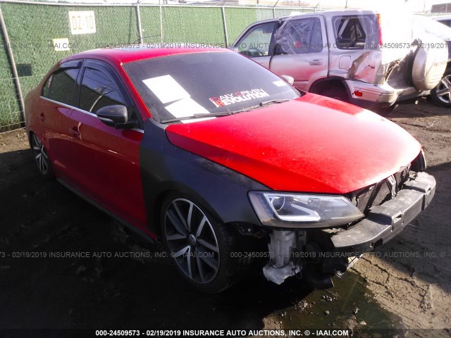 3VW4A7AJ4DM239856 - 2013 VOLKSWAGEN JETTA GLI RED photo 1