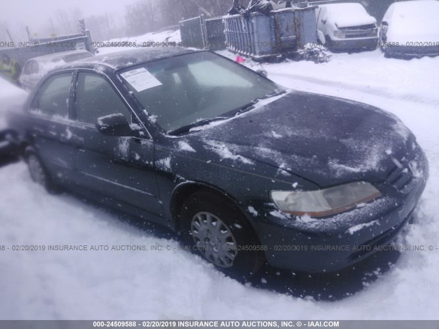 1HGCF86691A121547 - 2001 HONDA ACCORD VALUE GREEN photo 1