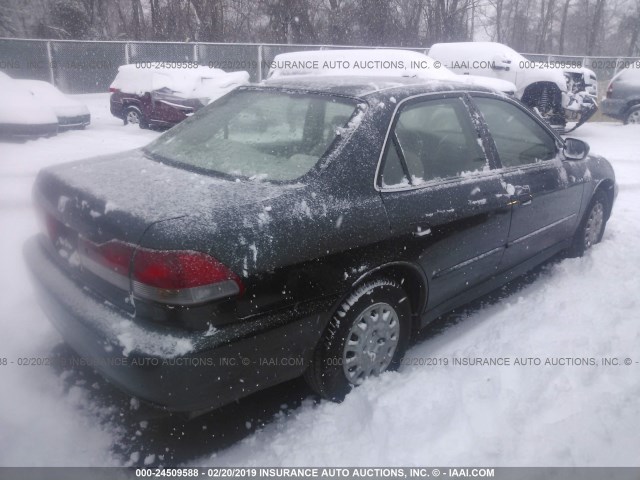 1HGCF86691A121547 - 2001 HONDA ACCORD VALUE GREEN photo 4