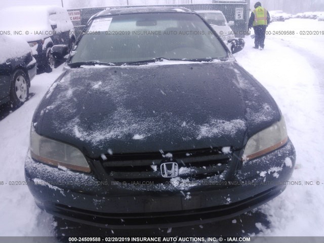 1HGCF86691A121547 - 2001 HONDA ACCORD VALUE GREEN photo 6