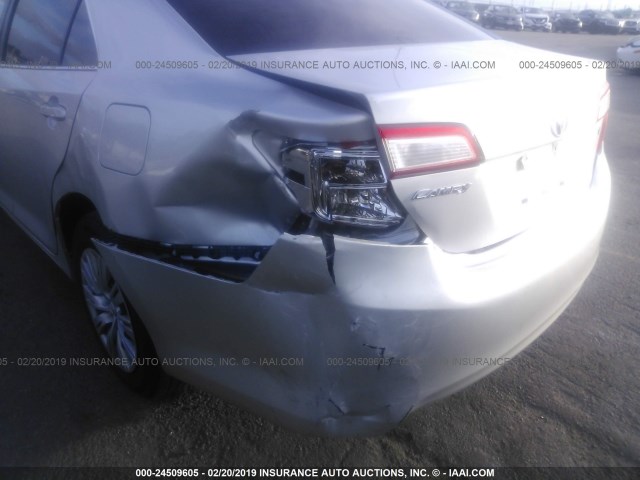 4T4BF1FK2DR322029 - 2013 TOYOTA CAMRY L/SE/LE/XLE Gümüş foto 6