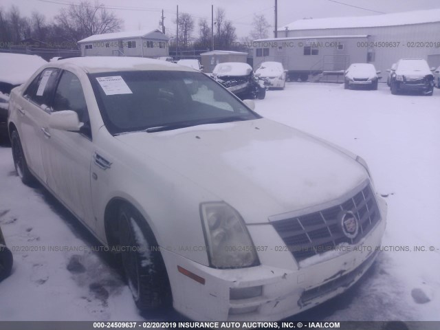 1G6DZ67A380169906 - 2008 CADILLAC STS WHITE photo 1