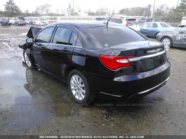 1C3CCBBB7DN722870 - 2013 CHRYSLER 200 TOURING BLACK photo 3