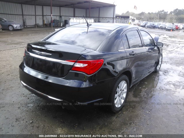 1C3CCBBB7DN722870 - 2013 CHRYSLER 200 TOURING BLACK photo 4