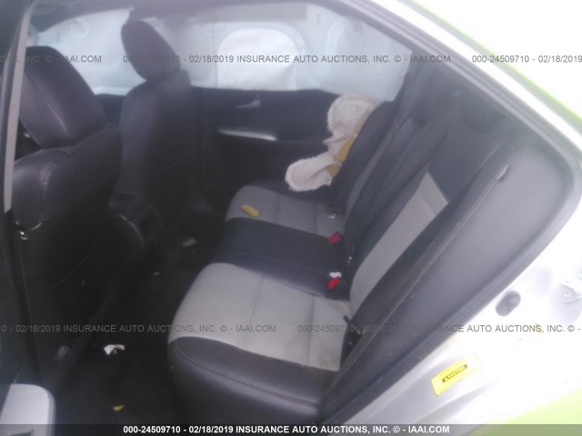 4T1BF1FKXCU067350 - 2012 TOYOTA CAMRY SE/LE/XLE 绿色 照片 8