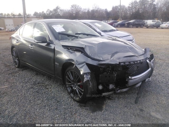 JN1FV7AR0HM871313 - 2017 INFINITI Q50 RED SPORT 400 GRAY photo 1