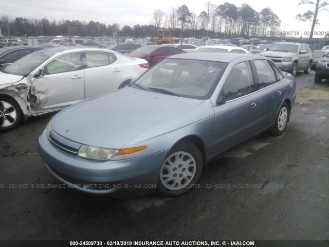 1G8JU54FX2Y578089 - 2002 SATURN L200 BLUE photo 2