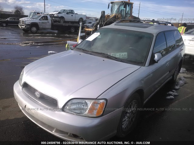 4S3BH635437303581 - 2003 SUBARU LEGACY L/L SPECIAL SILVER photo 2