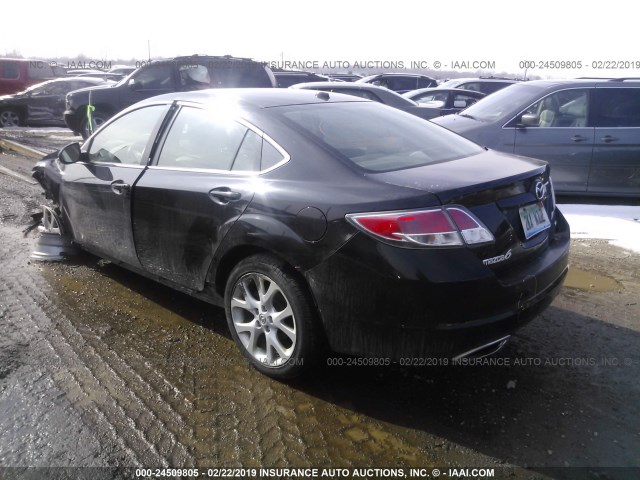 1YVHP82B695M14681 - 2009 MAZDA 6 S BLACK photo 3