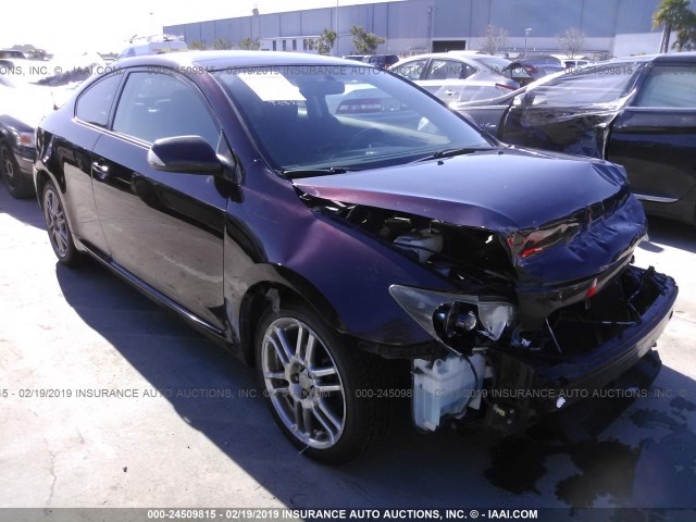 JTKDE167880269719 - 2008 TOYOTA SCION TC PURPLE photo 1