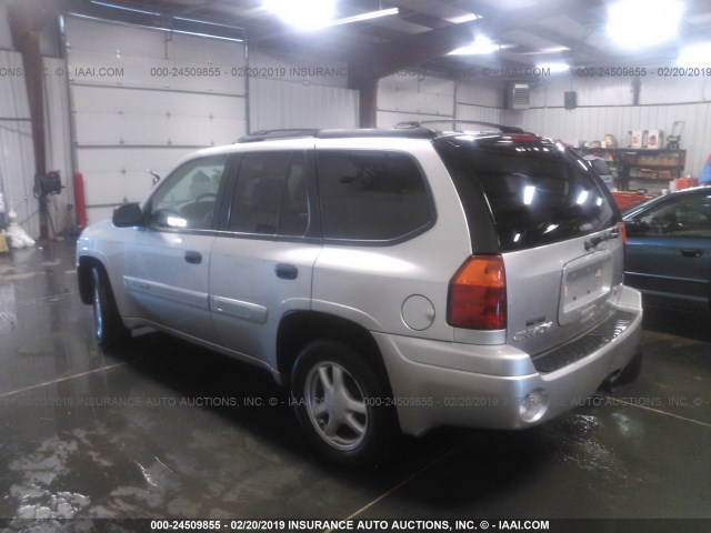 1GKDT13S152276103 - 2005 GMC ENVOY SILVER photo 3