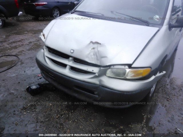 2B4GP2532YR764536 - 2000 DODGE CARAVAN GREEN photo 6