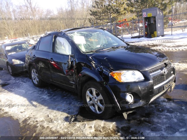 2T3DK4DV9BW040231 - 2011 TOYOTA RAV4 LIMITED BLACK photo 1