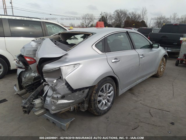 1N4AL3AP9GN309123 - 2016 NISSAN ALTIMA 2.5/S/SV/SL/SR SILVER photo 4