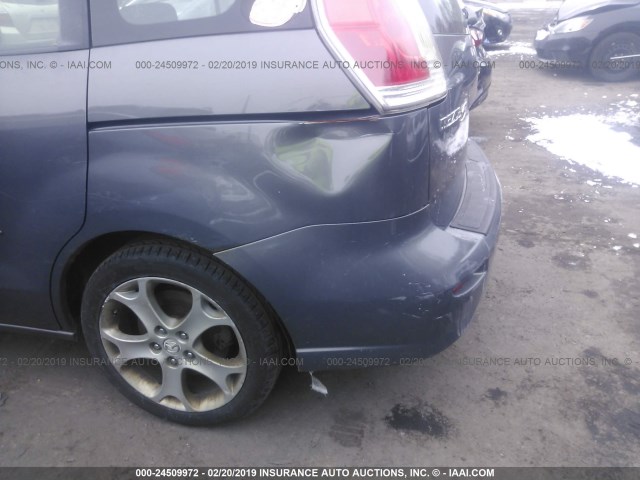 JM1CR29L290347077 - 2009 MAZDA 5 BLUE photo 6