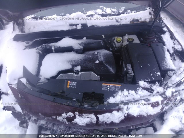 1G11C5SL9FF273937 - 2015 CHEVROLET MALIBU 1LT 勃艮第红 照片 10