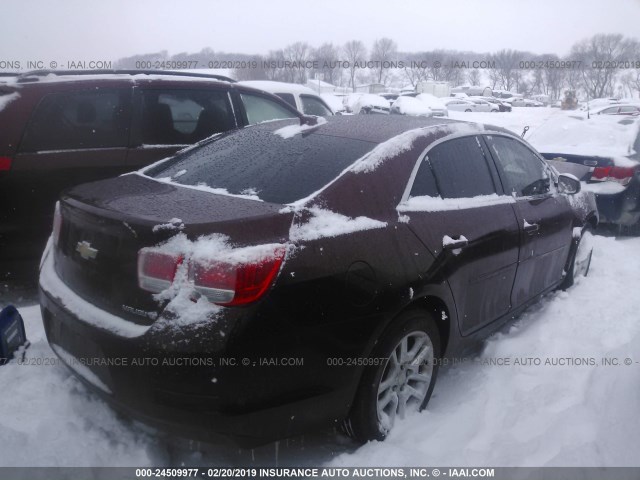 1G11C5SL9FF273937 - 2015 CHEVROLET MALIBU 1LT 勃艮第红 照片 4