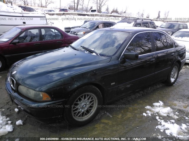 WBADT43401GX23805 - 2001 BMW 525 I AUTOMATIC GREEN photo 2
