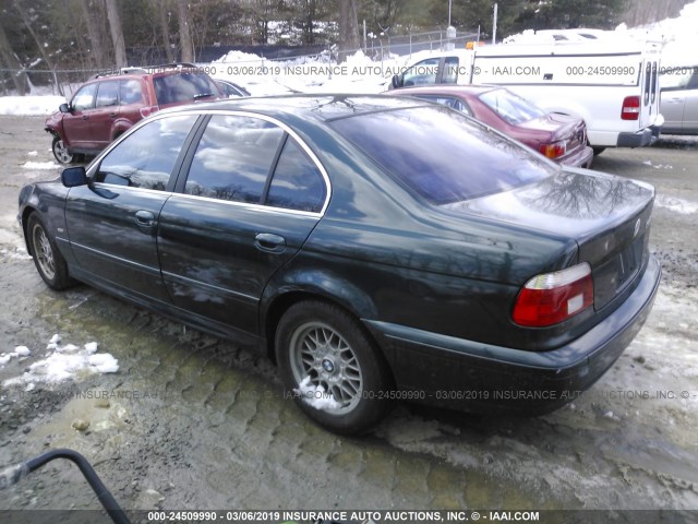 WBADT43401GX23805 - 2001 BMW 525 I AUTOMATIC GREEN photo 3