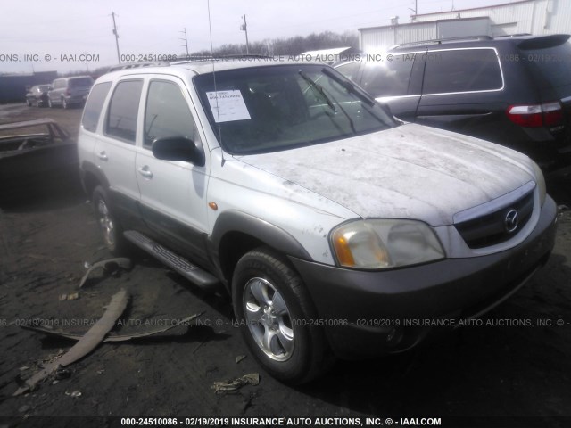 4F2YU081X1KM45100 - 2001 MAZDA TRIBUTE LX/ES WHITE photo 1