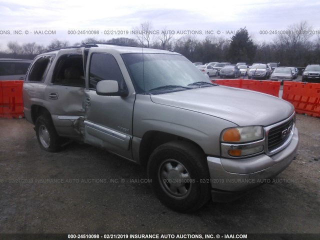 1GKEC13Z23R247828 - 2003 GMC YUKON GRAY photo 1