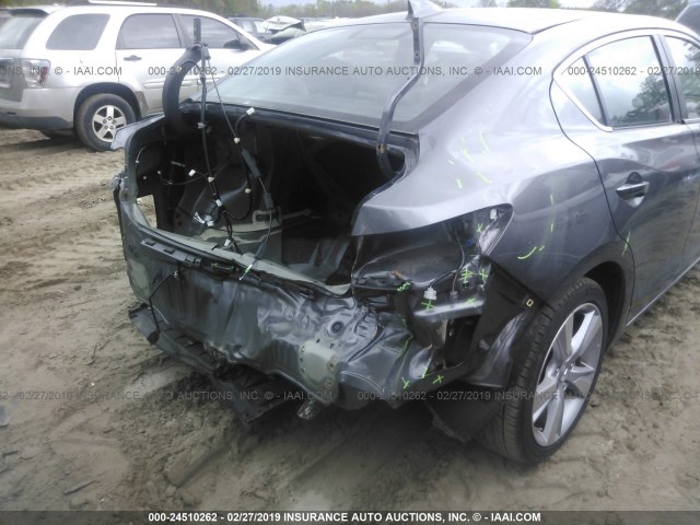 19VDE1F32FE007986 - 2015 ACURA ILX 20 GRAY photo 6