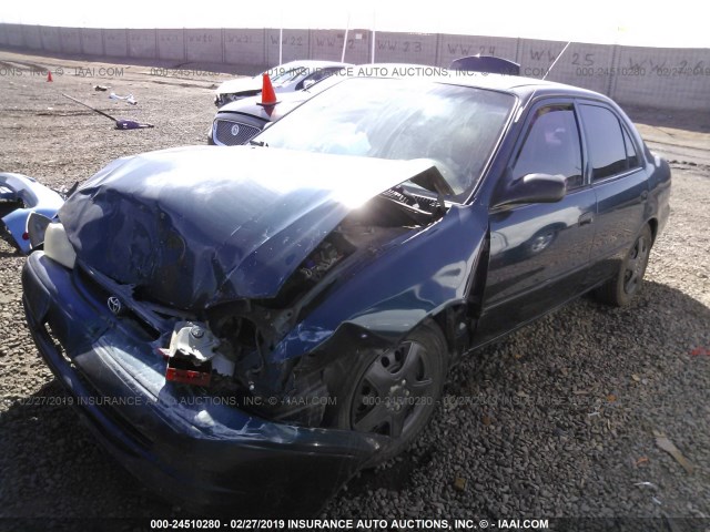 1NXBR12E2WZ107738 - 1998 TOYOTA COROLLA VE/CE/LE 绿色 照片 2