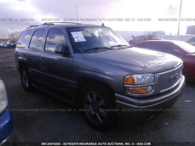 1GKEK63U16J139210 - 2006 GMC YUKON DENALI GRAY photo 1