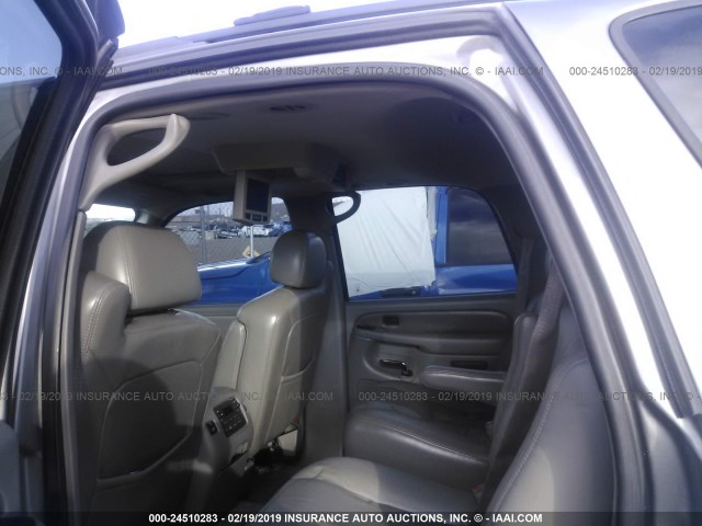 1GKEK63U16J139210 - 2006 GMC YUKON DENALI GRAY photo 8