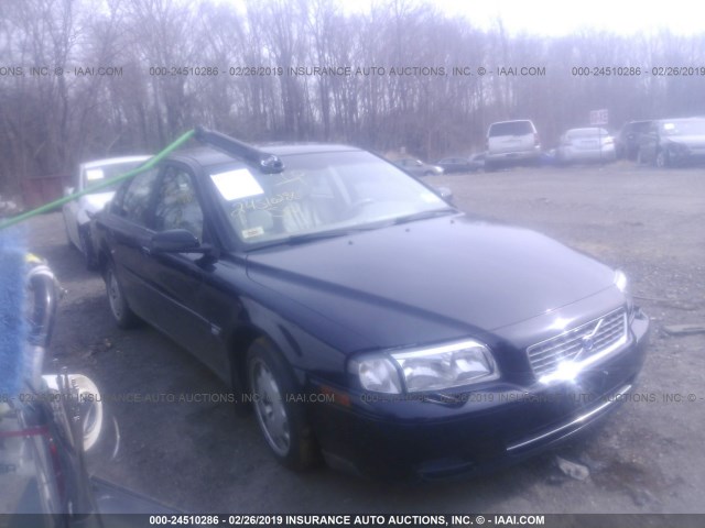 YV1TH59H241368220 - 2004 VOLVO S80 2.5T BLACK photo 1