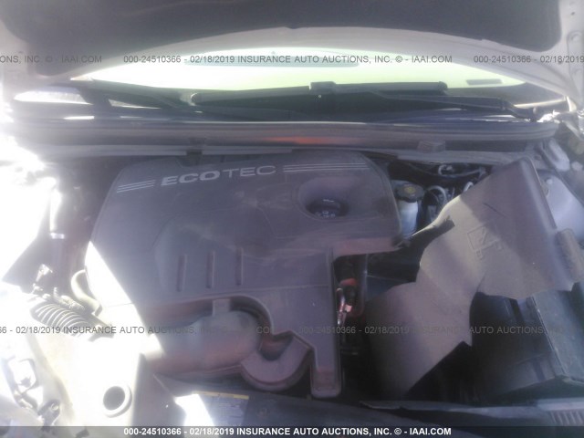 1G1ZG57B194112571 - 2009 CHEVROLET MALIBU LS GRAY photo 10