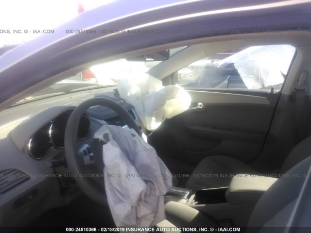 1G1ZG57B194112571 - 2009 CHEVROLET MALIBU LS GRAY photo 5