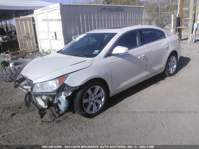 1G4GF5E34CF143107 - 2012 BUICK LACROSSE PREMIUM WHITE photo 2